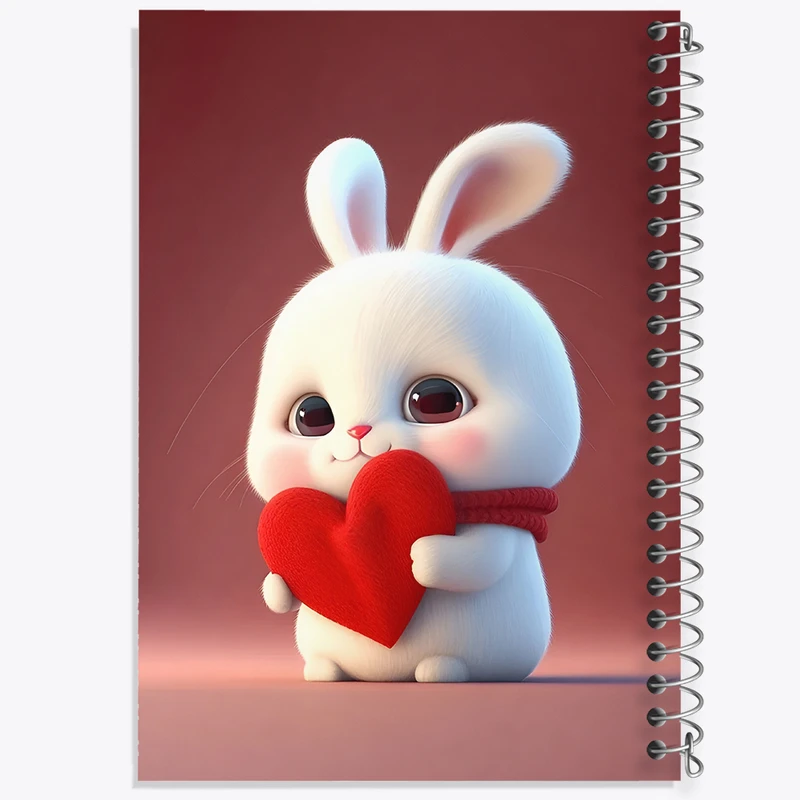 دفتر نقاشی 50 برگ خندالو طرح خرگوش بامزه کد F5762