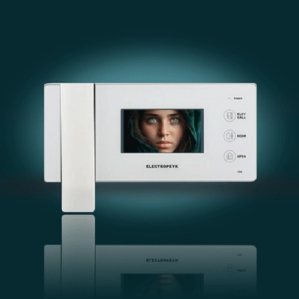 دربازکن تصویری الکتروپیک مدل FD/1086/3/1096/White سه واحدی