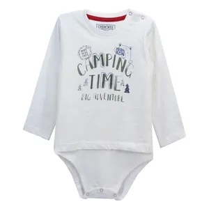 بادی آستین بلند نوزادی مدل CHRKE-0001