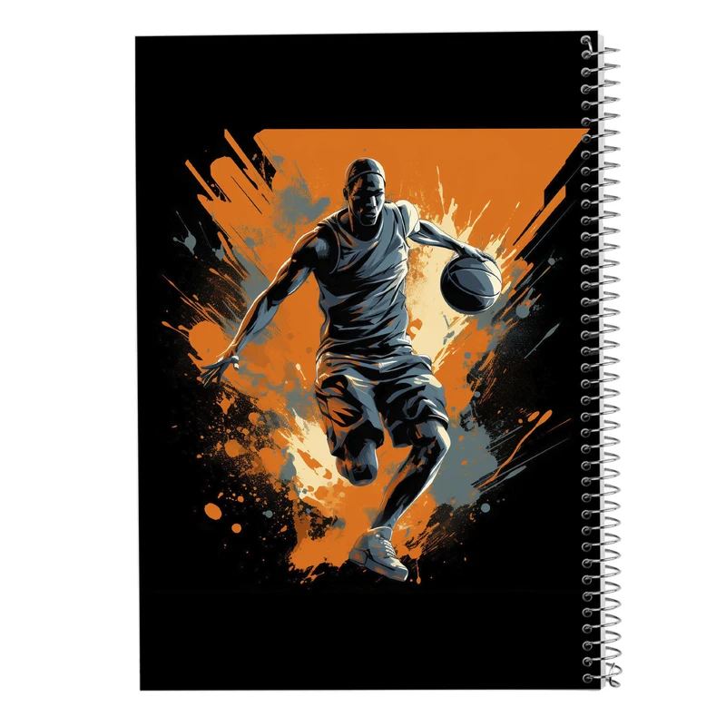 دفتر ژورنال نویسی 50 برگ مدوپد مدل نقطه ای طرح Slam Dunk کد DF2777