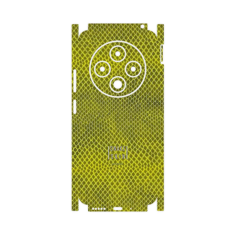 برچسب پوششی ماهوت مدل Yellow Snake Skin-FullSkin مناسب برای گوشی موبایل شیائومی Redmi 14C