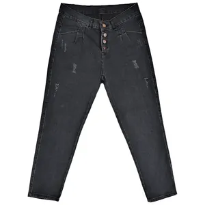 شلوار جین زنانه مدل مام استایل