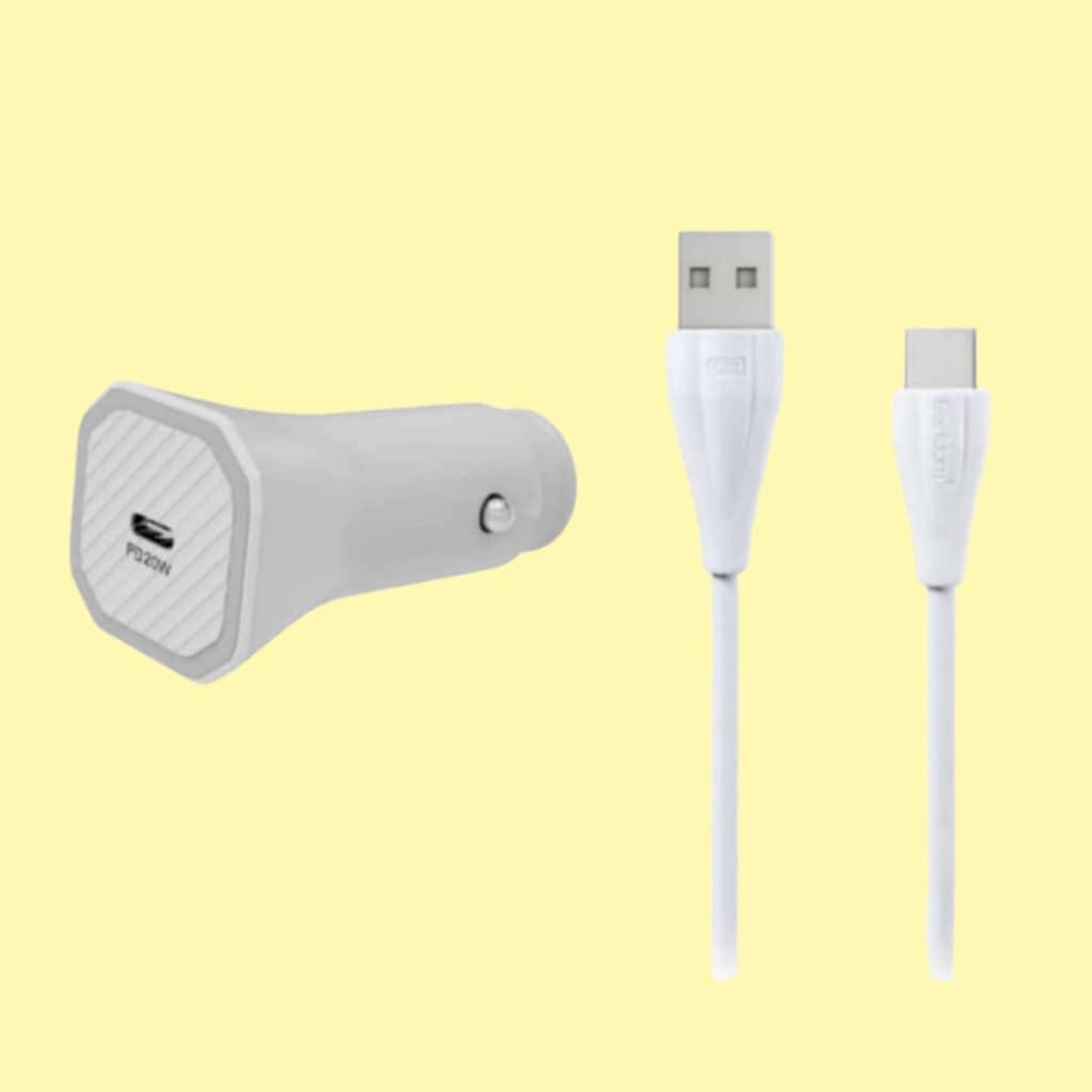 شارژر فندکی ارلدام مدل ES-CC8 به همراه کابل تبدیل microUSB