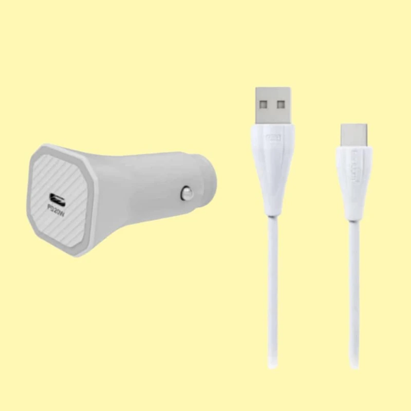 شارژر فندکی ارلدام مدل ES-CC8 به همراه کابل تبدیل microUSB