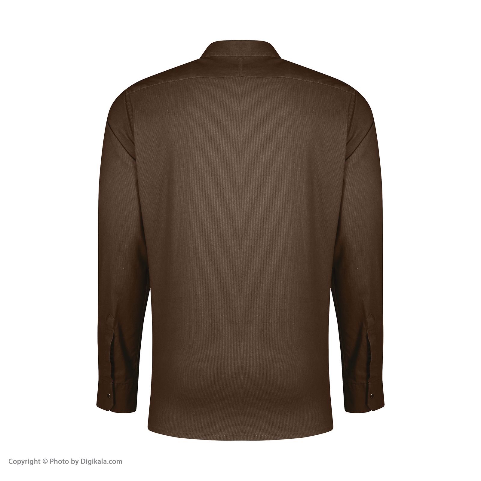 پیراهن آستین بلند مردانه پاتن جامه مدل 102721010222112 رنگ قهوه ای  -  - 4