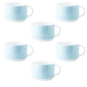 فنجان زی مدل فرم اس کد 8 پاستل درجه عالی بسته شش عددی 