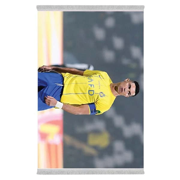 فرش پارچه‌ای دفه مدل فرشینه طرح فانتزی کد 8236