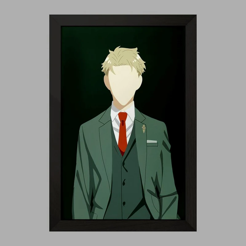 تابلو خندالو مدل لوید فورجر انیمه اسپای ایکس فمیلی Spy x Family  کد 17679