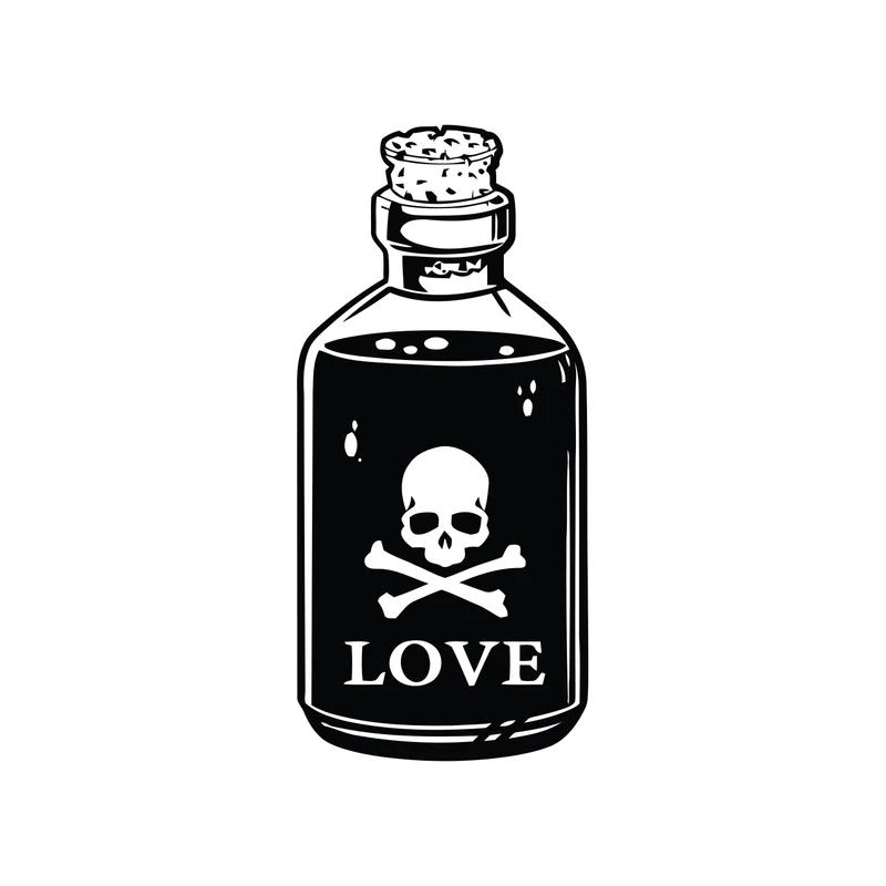 برچسب لپ تاپ پویا مارکت طرح شیشه مرگ کد 1721