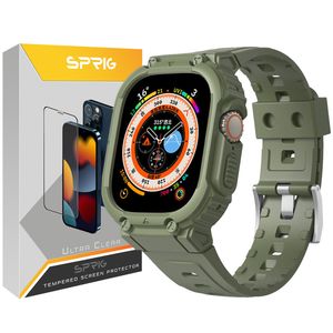 بند اسپریگ مدل Armor G-Shock مناسب برای اپل واچ Ultra 49 میلیمتری