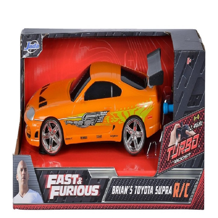 ماشین بازی کنترلی جادا مدل تویوتا Fast & Furious Supra برایان