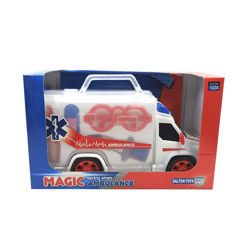 ست اسباب بازی تجهیزات پزشکی مدل آمبولانس