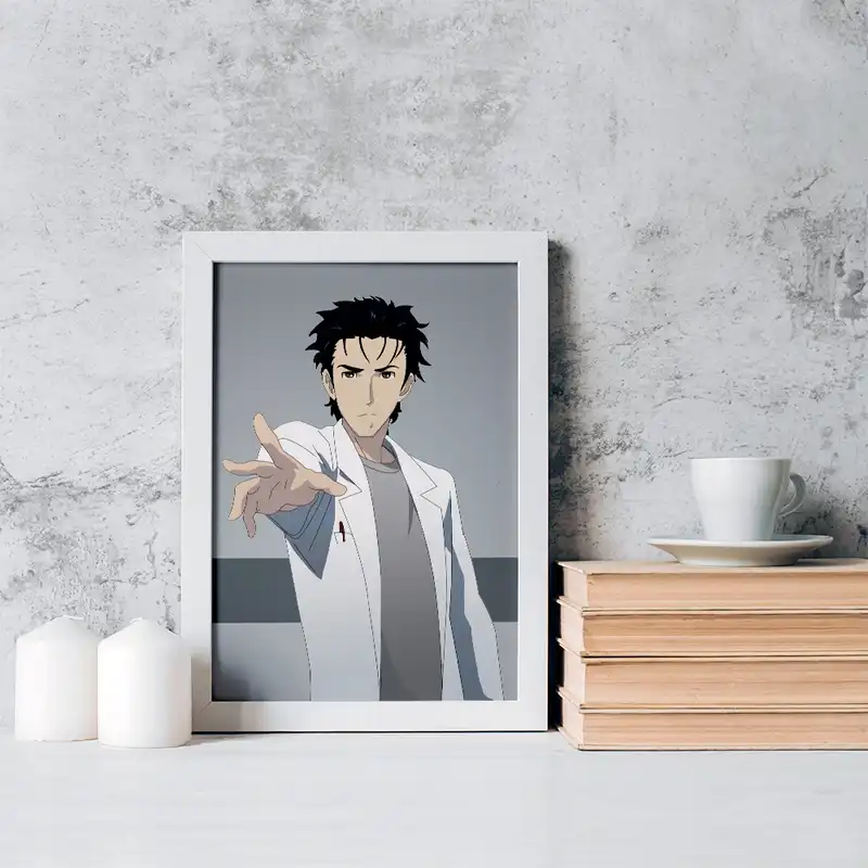 تابلو خندالو مدل رینتارو انیمه اشتاینز گیت کد 17469