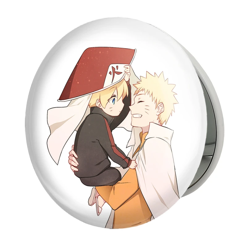 آینه جیبی خندالو طرح بوروتو و ناروتو انیمه بوروتو Boruto مدل تاشو کد 13141 