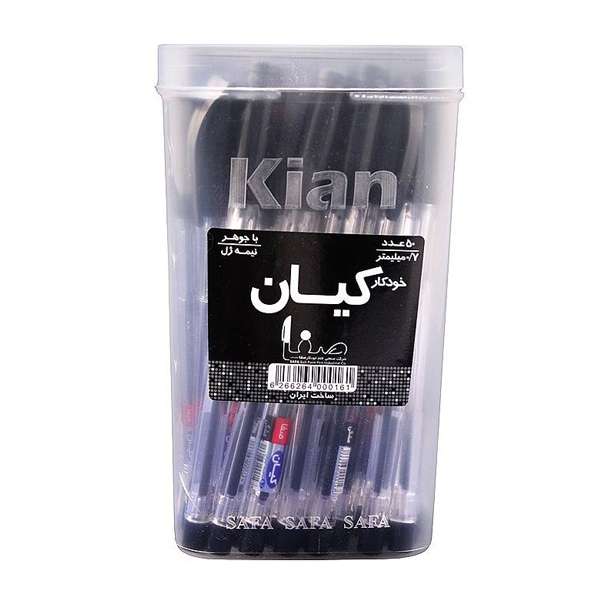 خودکار کیان کد 0.7 بسته 50 عددی