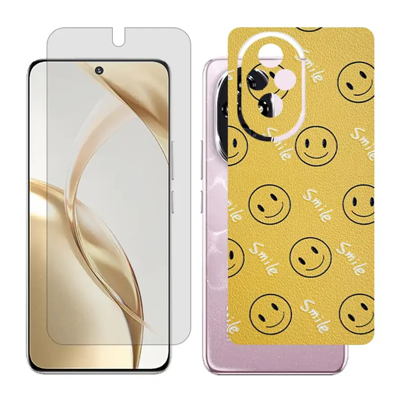 محافظ صفحه نمایش مات گلس مدل Together مناسب برای گوشی موبایل آنر 200 / Honor 200 به همراه برچسب پوششی پشت گوشی