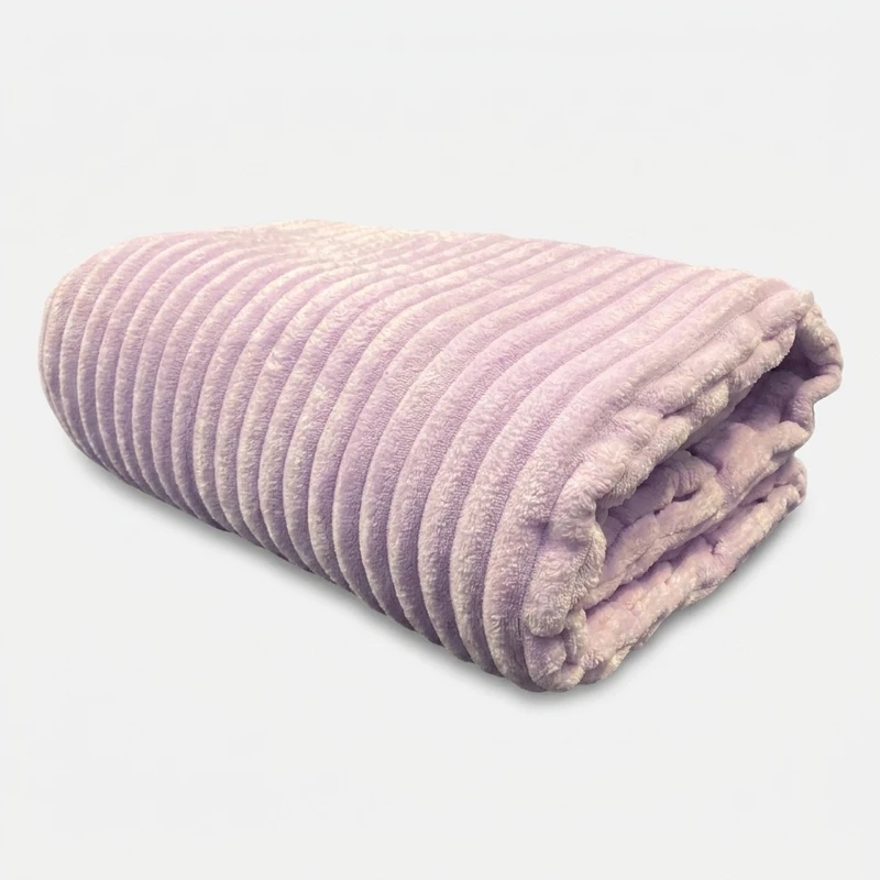 پتو مسافرتی یک نفره مدل کرکره ای کد pa01 سایز 220x150 سانتی‌متر