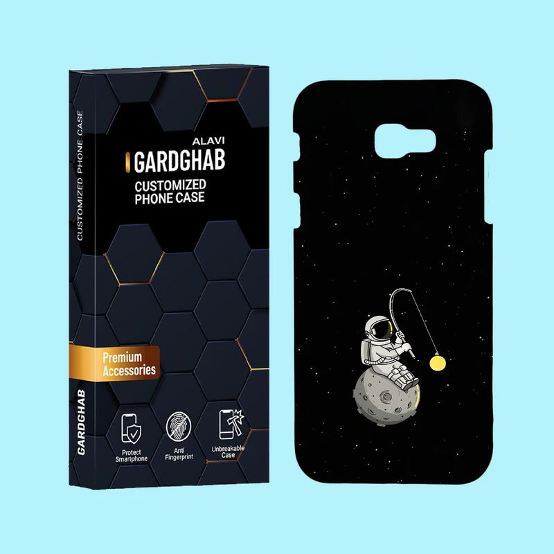 کاور گارد قاب علوی مدل فضانورد مناسب برای گوشی موبایل سامسونگ Galaxy A720 / A7 2017