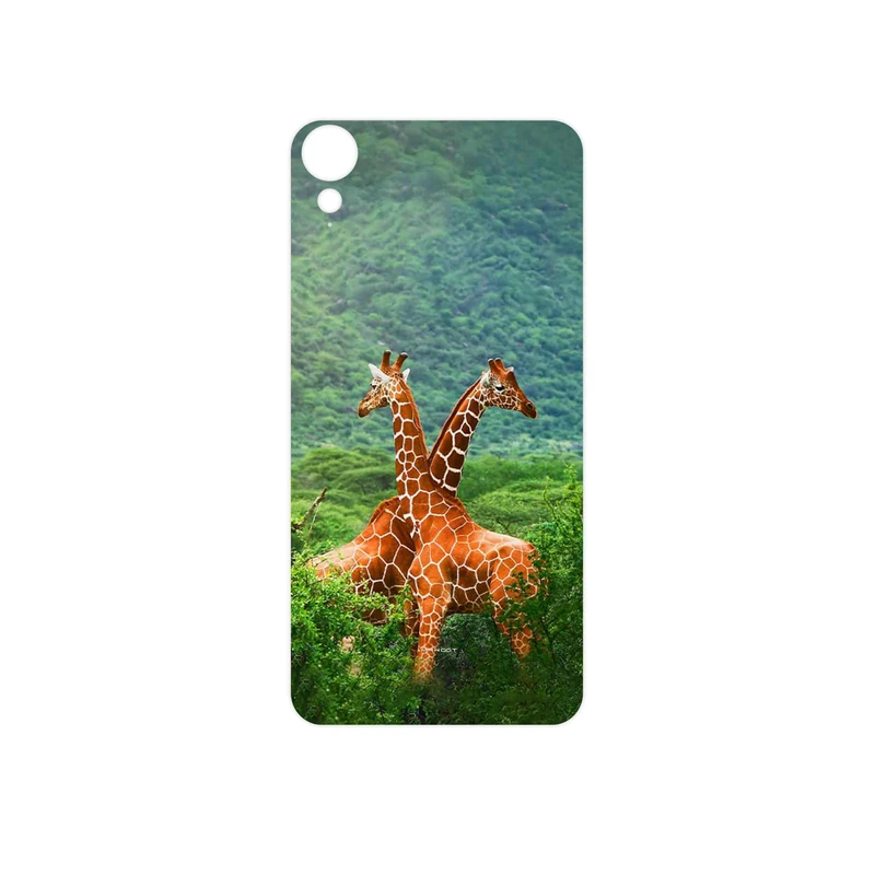 برچسب پوششی ماهوت مدل Giraffe مناسب برای گوشی موبایل اچ تی سی Desire 10 Lifestyle