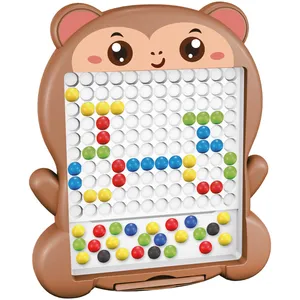 بازی آموزشی سمید مدل تخته نقاشی مغناطیسی طرح میمون