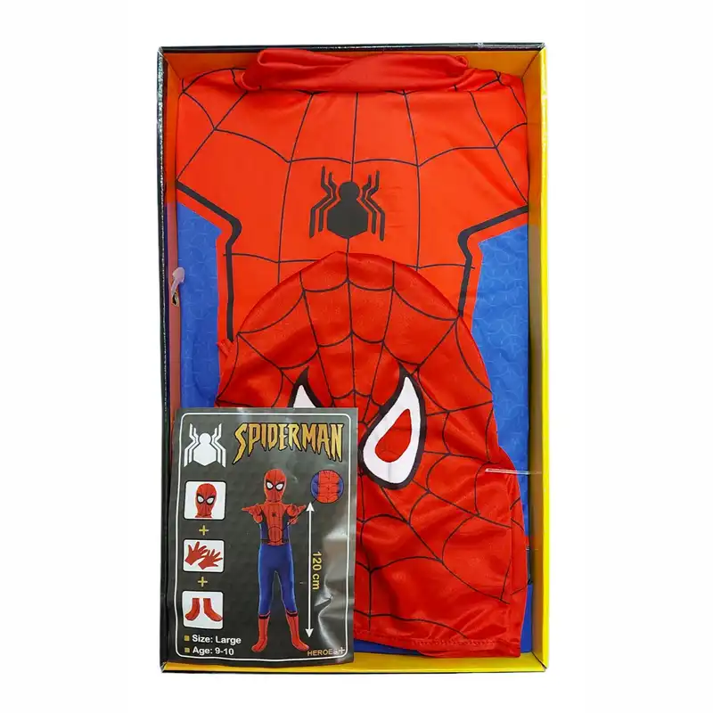 ست ایفای نقش مدل لباس مرد عنکبوتی کد 120 مجموعه 6 عددی