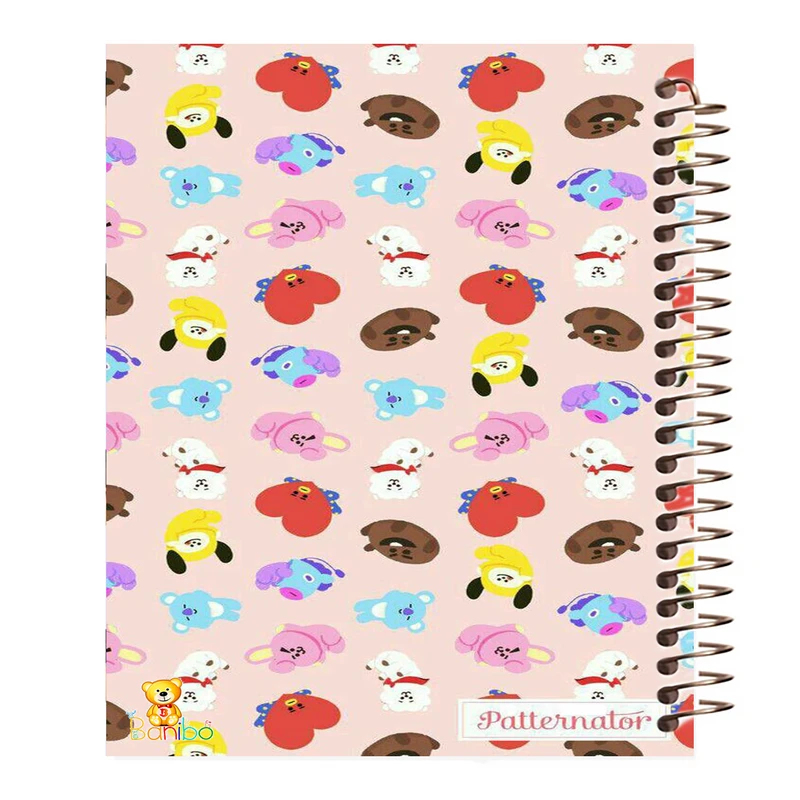 دفتر نقاشی 50 برگ بانیبو مدل کارتونی کد 625