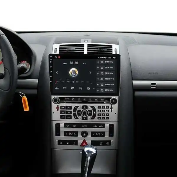 پخش کننده تصویری خودرو مدل اندروید Golden24 مناسب برای پژو 407