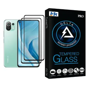 PK Delta Glass MIX002 Screen Protector For Xiaomi Mi 11 Lite 5G Pack Of 2
