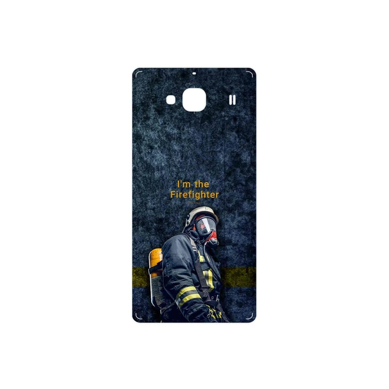 برچسب پوششی ماهوت مدل Firefighter مناسب برای گوشی موبایل شیائومی Redmi 2