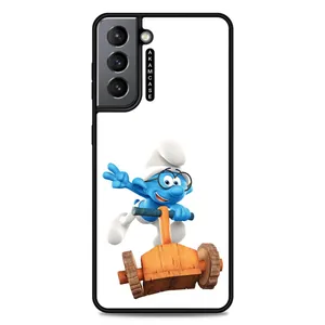 AKAM AMC-WSGS21-SMURFS-17 Cover For Samsung Galaxy S21