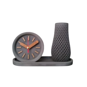 ست دکوری بتنی مدل اصالت به همراه سینی