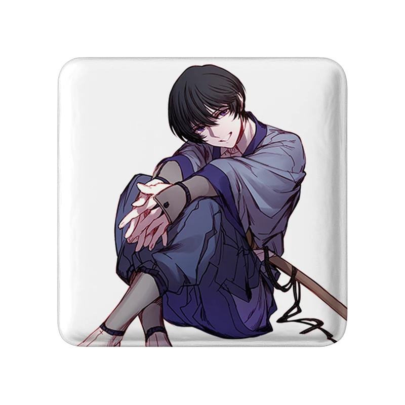 مگنت خندالو طرح ستا انیمه رورونی کنشین مدل مربعی کد 34880