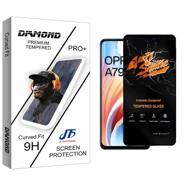 محافظ صفحه نمایش جی اف مدل Diamond Antistatic مناسب برای گوشی موبایل اوپو A79