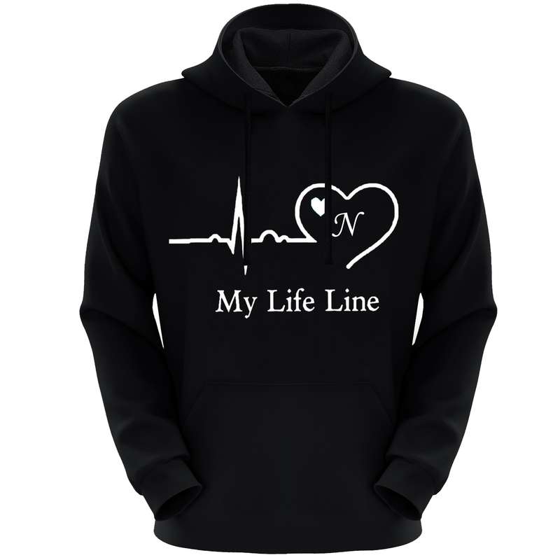 هودی زنانه مدل F393 N رنگ مشکی 