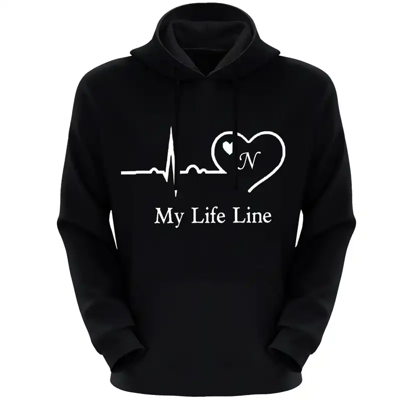 هودی زنانه مدل F393 N رنگ مشکی