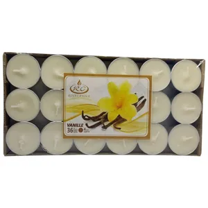 شمع وارمر مدل معطر وانیل بسته 36 عددی
