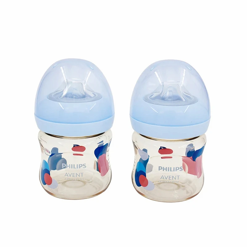 شیشه‌ شیر اونت مدل ppsu ظرفیت 125 میلی‌لیتر مجموعه 2 عددی