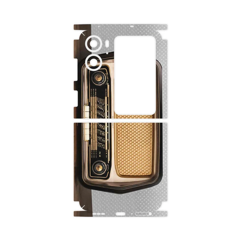 برچسب پوششی ماهوت مدل Radio Nostalgia-FullSkin مناسب برای گوشی موبایل اپو Find N2 Flip