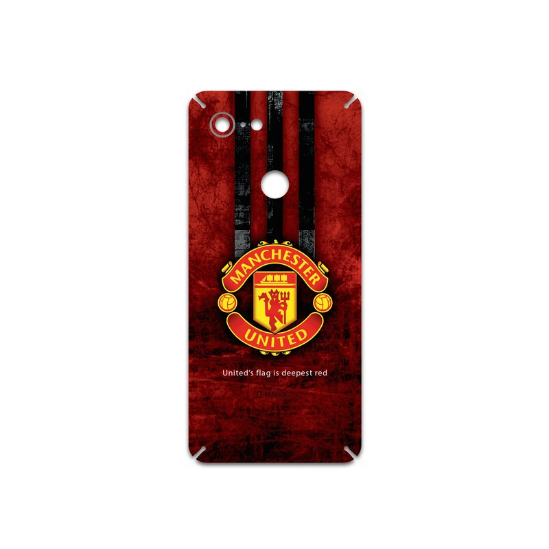 برچسب پوششی ماهوت مدل Manchester-United مناسب برای گوشی موبایل گوگل Pixel 3