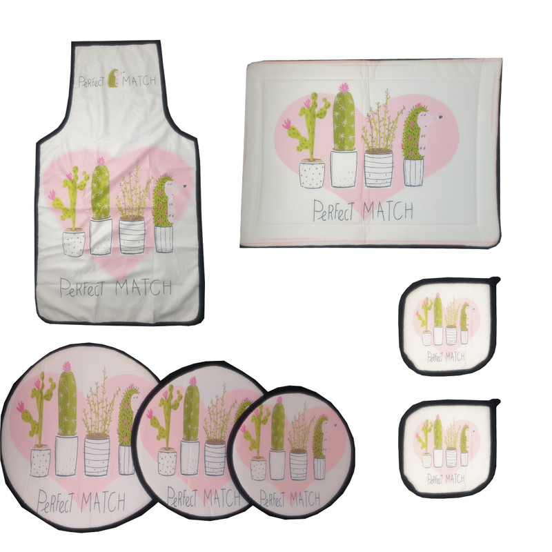 سرویس آشپزخانه 7 پارچه کد 24K008