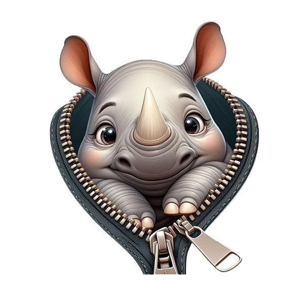 استیکر پارچه و لباس پاد آفرین طرح کارتونی کد 963