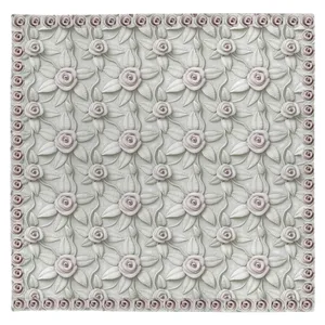 رومیزی طرح گل کلاسیک کد 990