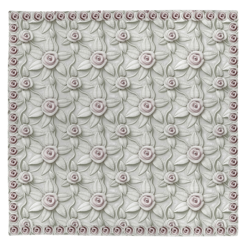 رومیزی طرح گل کلاسیک کد 990