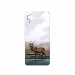 MAHOOT Horned-Deer Cover Sticker for Samsung Galaxy A02