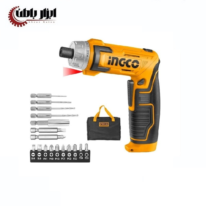 پیچ گوشتی شارژی اینکو مدل CSDLI0802-8V پیچ گوشتی شارژی اینکو مدل CSDLI0802-8V