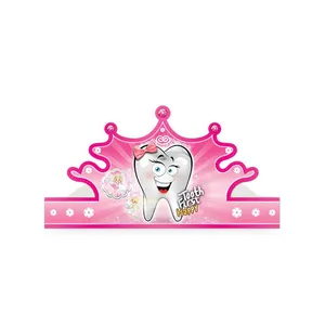 ابزار مهمانی مدل تاج طرح تم جشن دندونی دخترانه