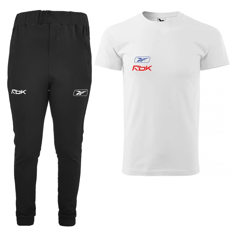 ست تی شرت کلاه دار و شلوار مردانه مدل 00030618