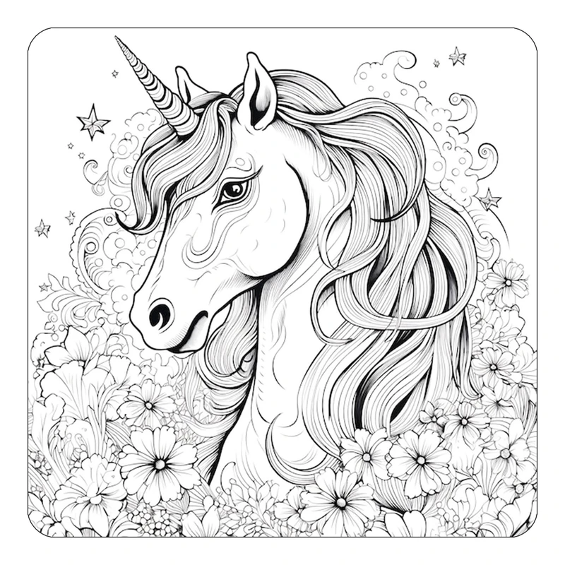 مگنت کاکتی طرح اسب تک شاخ و یونیکورن مدل mp30393