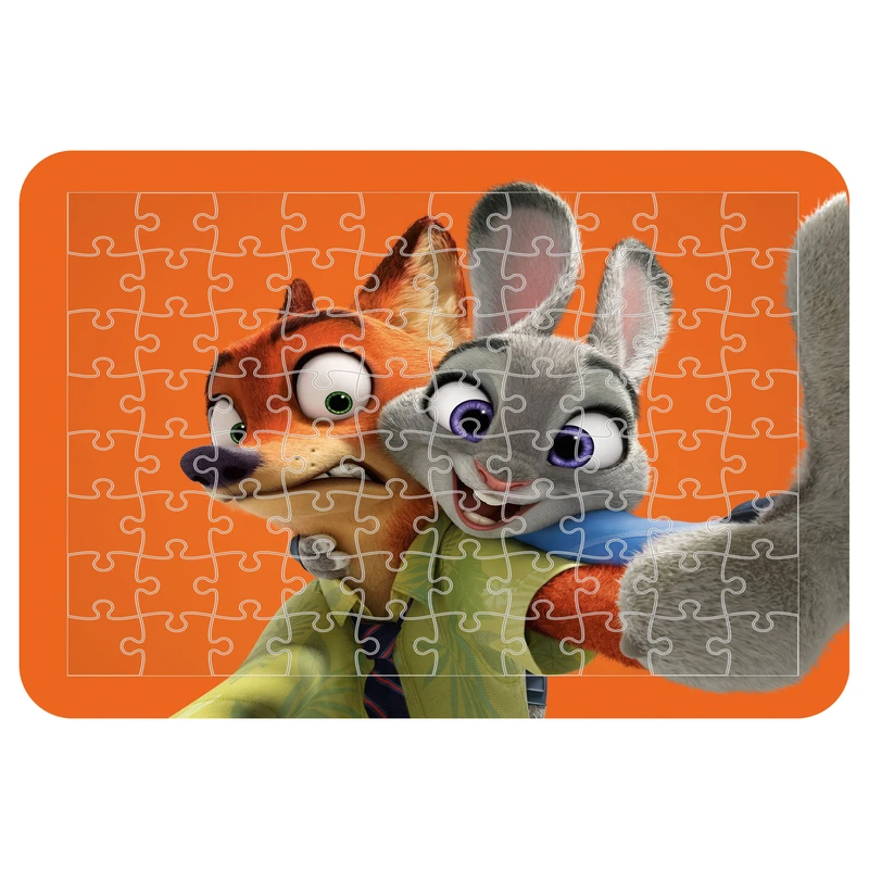 پازل 54 تکه مدل CHB1648 طرح انیمیشن زوتوپیا جودی هاپس