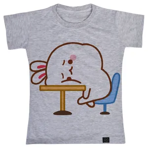 تی شرت آستین کوتاه دخترانه 27 مدل ناراحت کد T60